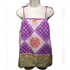 Billabong Patchwork Vintage Camisole Sz M